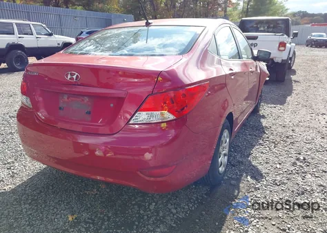 2013 Hyundai Accent Gls из США, поврежденный, VIN KMHCT4AE6DU406512